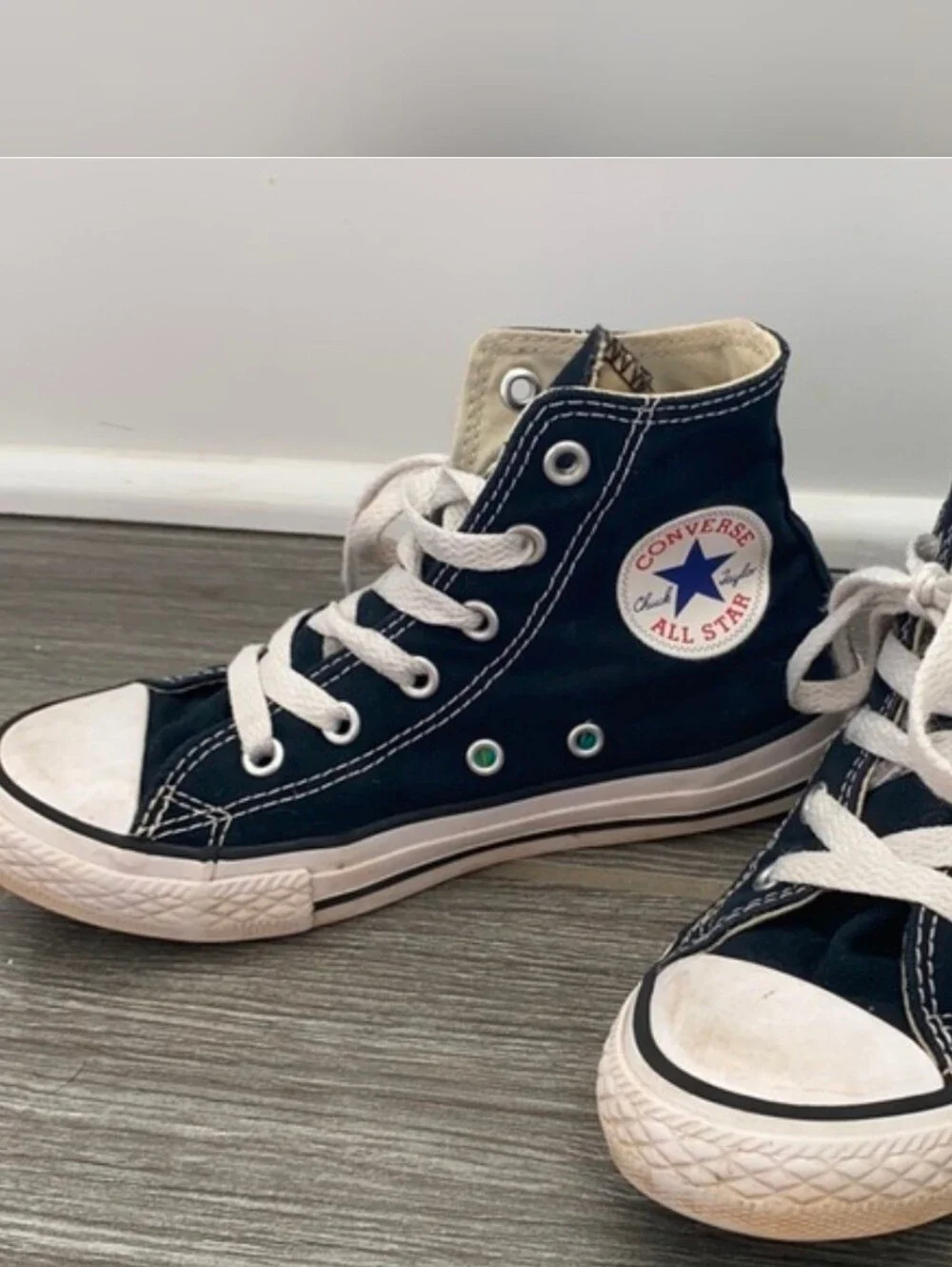 Converse All Star Chuck Taylor Black Hi Top Shoes